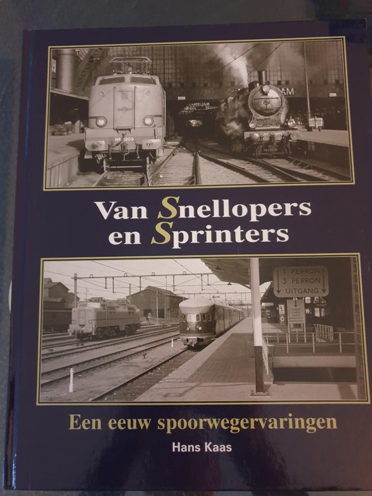Van Snellopers en Sprinters, Ophalen of Verzenden, Trein, Boek of Tijdschrift