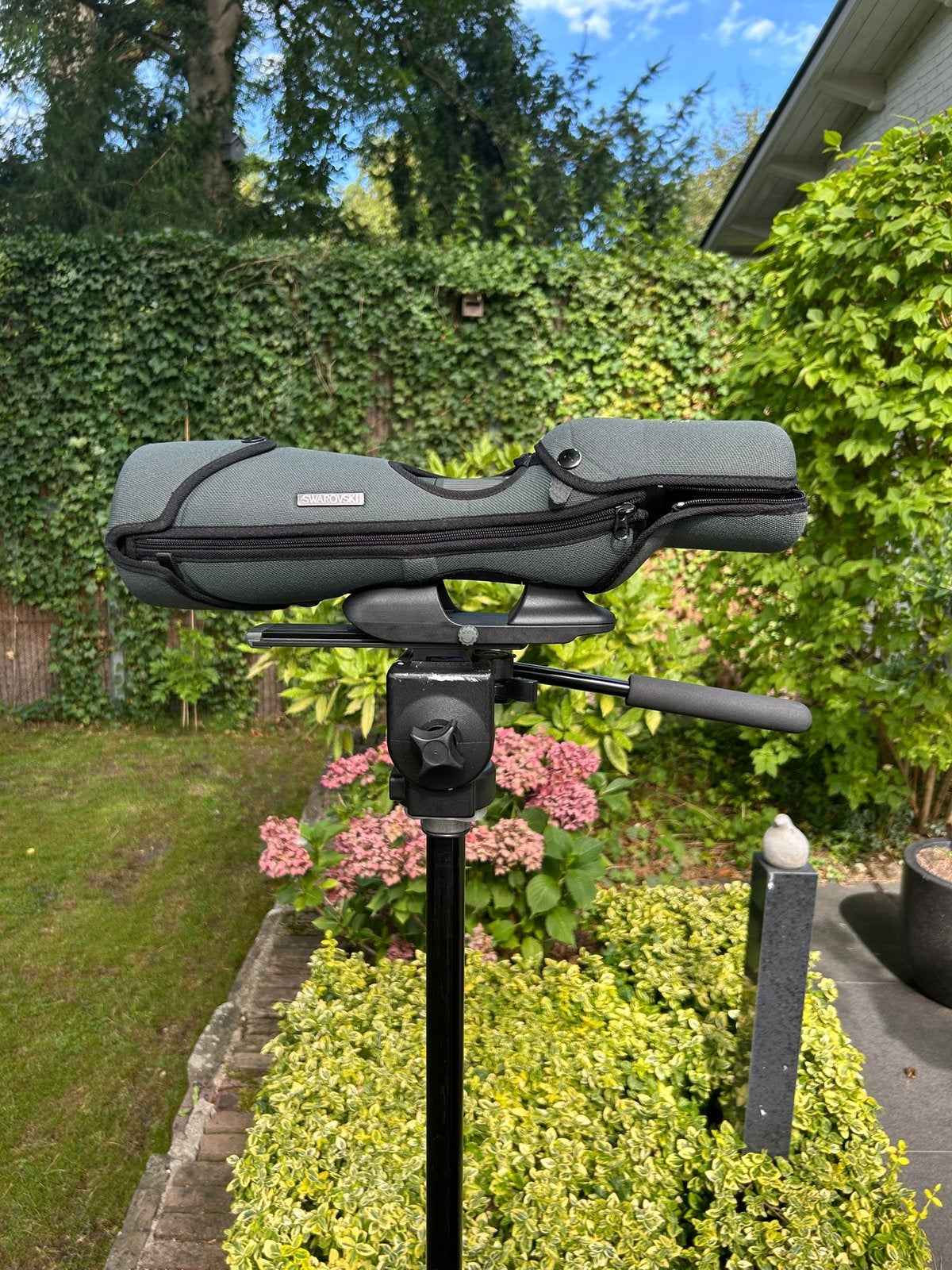 Zeer complete Swarovski telescoop STM 80 HD, Ophalen, Gebruikt, 80 tot 200 mm, Lenzentelescoop (refractor)