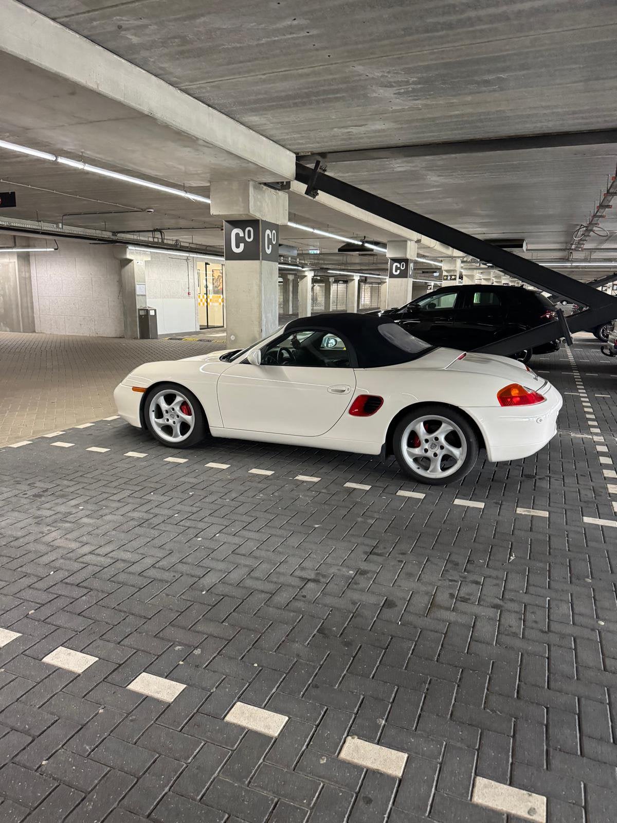 Porsche Boxster S 3.2 – 2001 gereviseerd, Cabriolet, Wit, Leder, Bedrijf