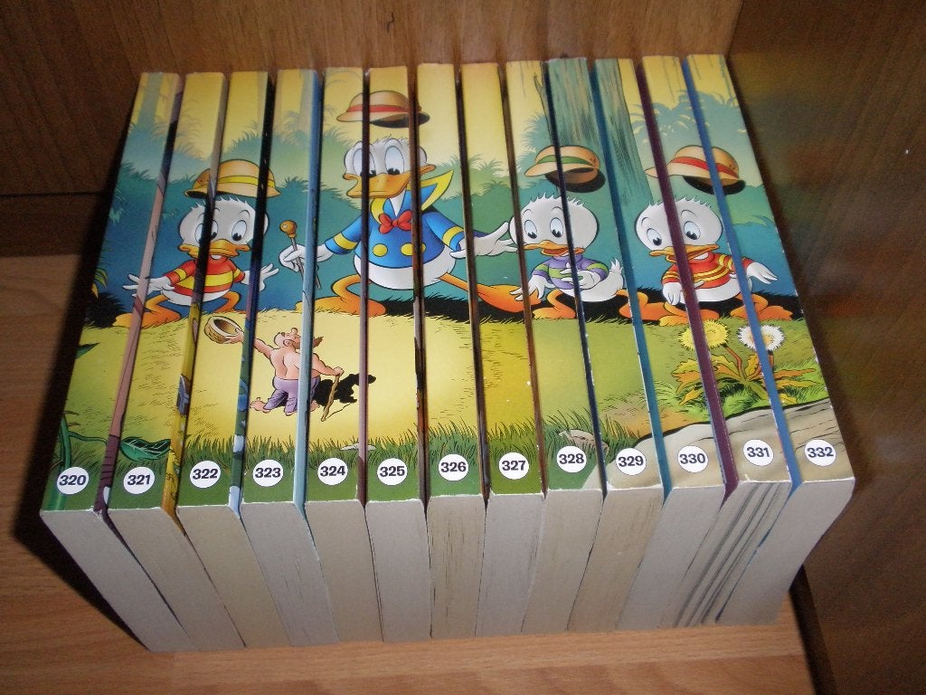 SERIE DONALD DUCK POCKETS MET RUGTEKENING, Boeken, Meerdere comics, Ophalen of Verzenden, Gelezen, Europa