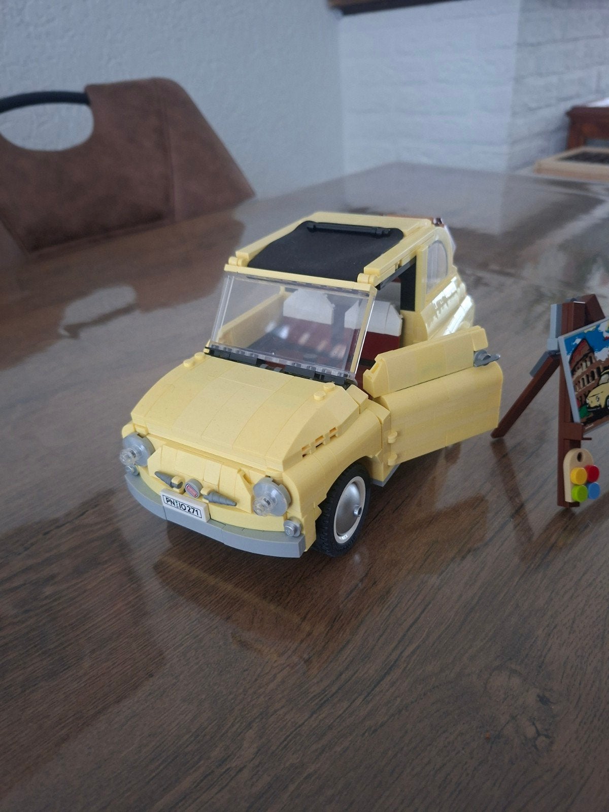 lego fiat 500 10271, Ophalen of Verzenden, Zo goed als nieuw, Overige merken