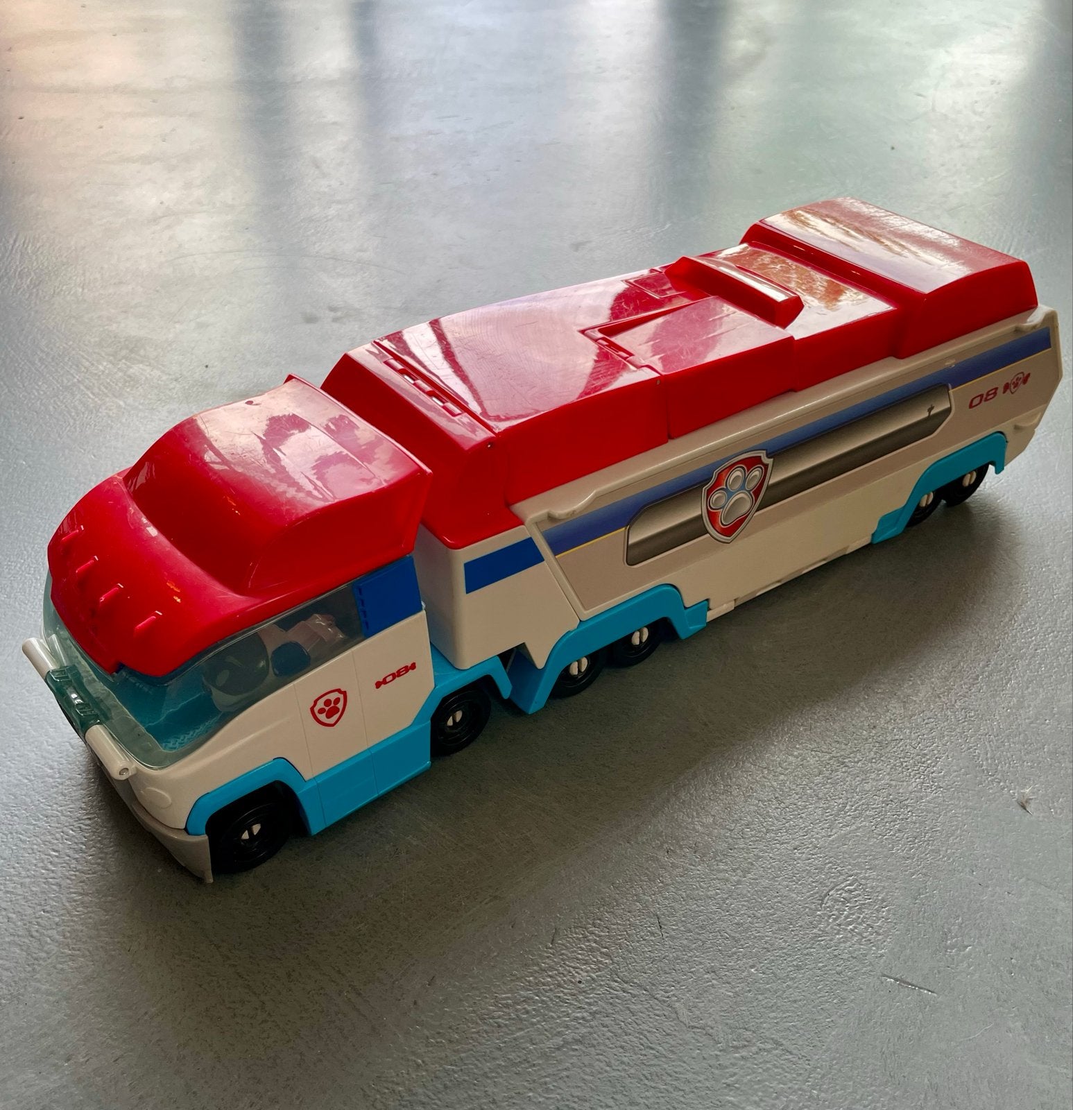Paw Patrol Ready Race Rescue Mobile Pit Stop, Ophalen of Verzenden, Gebruikt