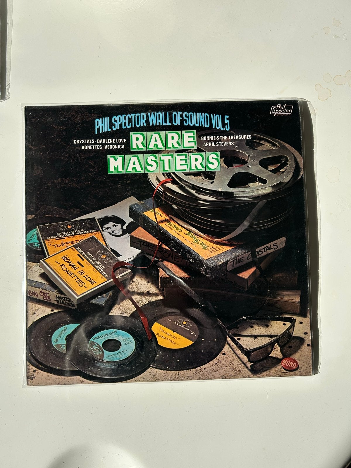 Phil Spector Wall of Sound Vol. 5 Rare Masters LP, LP, Gebruikt, Pop, Ophalen of Verzenden