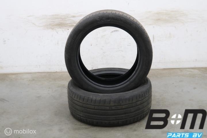 2 x 2554519 104W Hankook Ventus S1 Evo3 EV 4.5mm 255 45 19, Auto-onderdelen, Banden en Velgen, Gebruikt, Band(en)