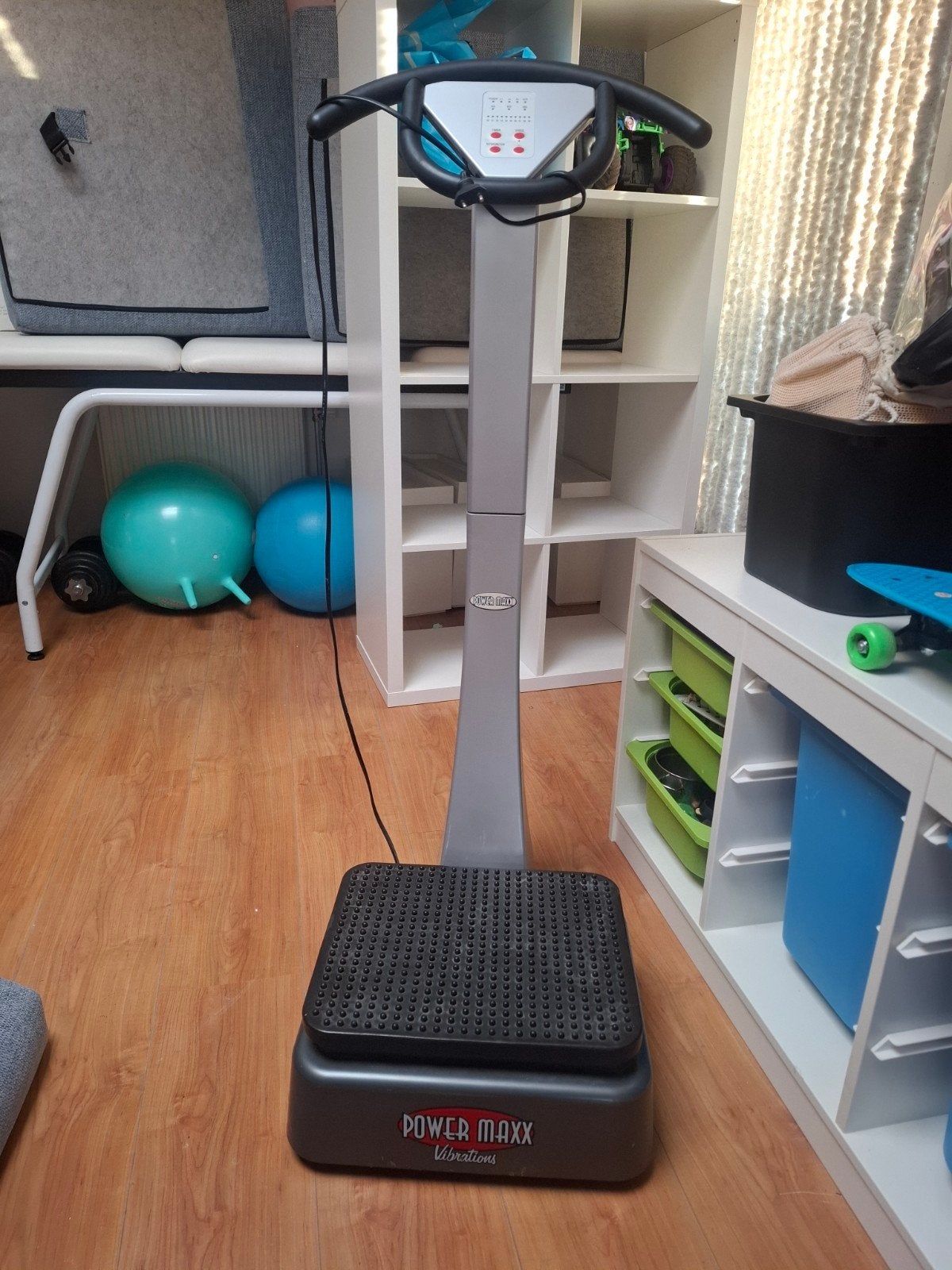 Power Maxx Vibrations trilplaat, Sport en Fitness, Fitnessmaterialen, Ophalen, Gebruikt, Benen