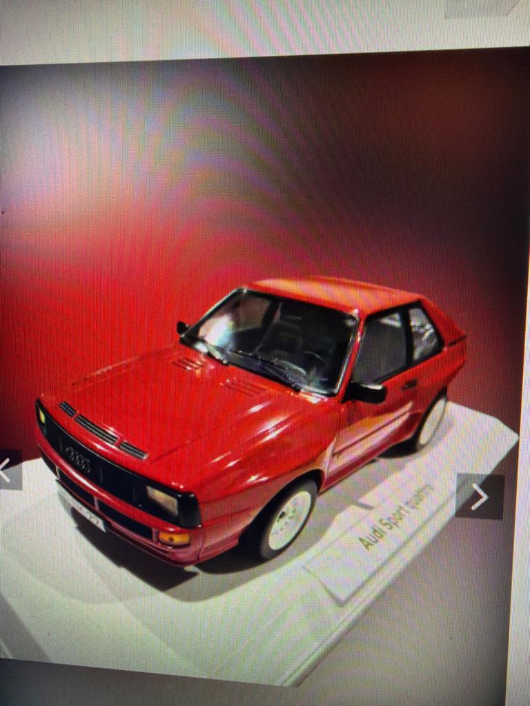 Norev 1/18 Audi Sport Quattro Rood - Nieuw in Verpakking, D, Auto, Nieuw, Norev