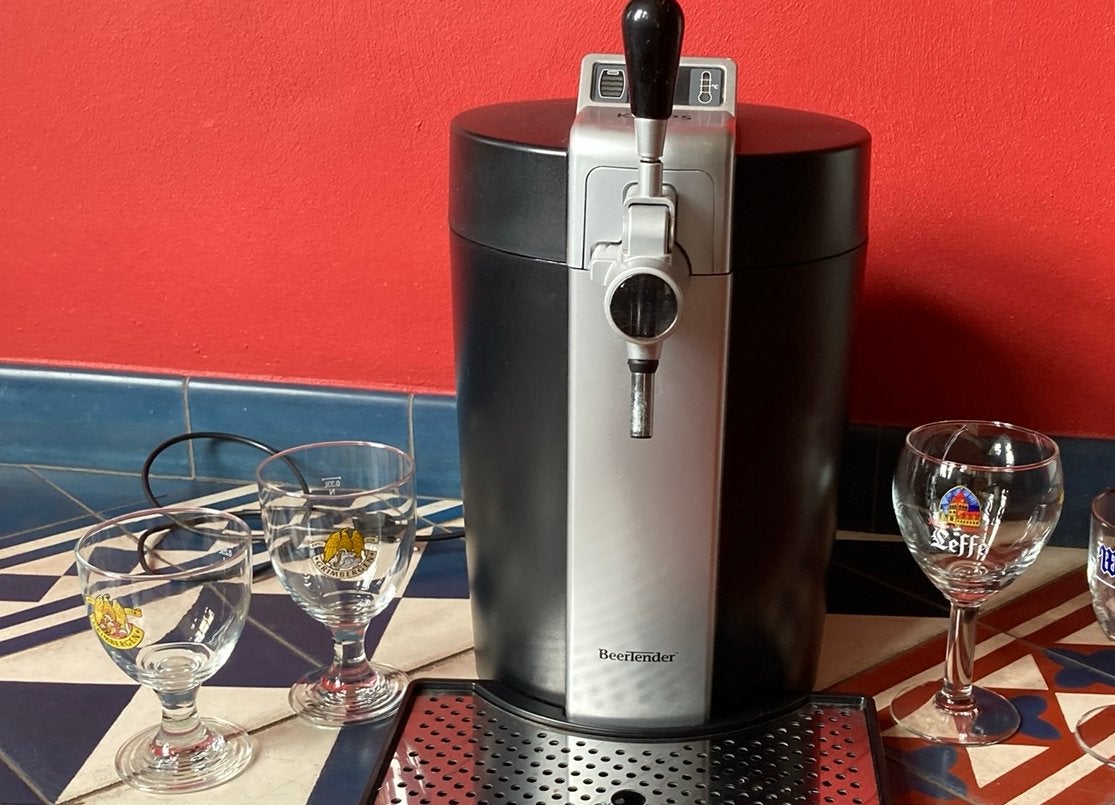 Krups bier tap tender VB50 5ltr, Witgoed en Apparatuur, Thuistaps, Ophalen, Zo goed als nieuw, Krups