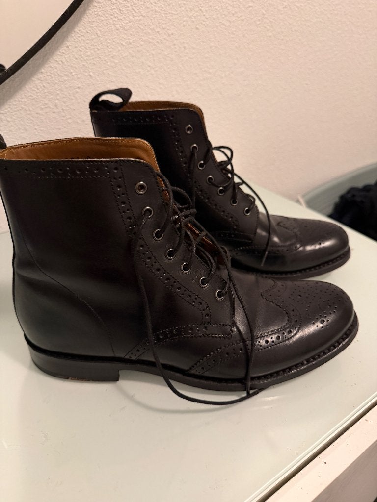 Grenson Ella maat 39, Grenson, Zwart, Lage of Enkellaarzen, Ophalen of Verzenden