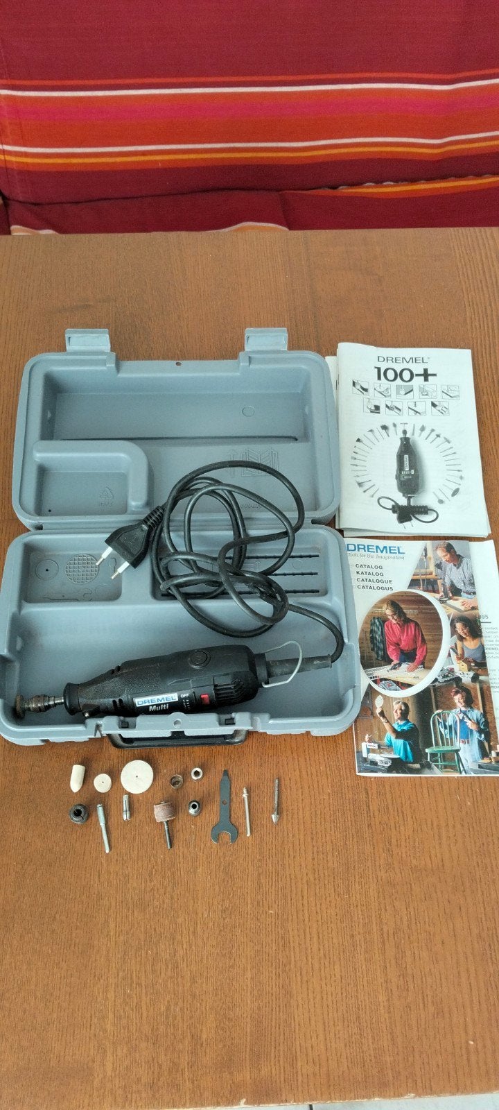 Dremel Multi met accessoires en koffer, Ophalen of Verzenden, Gebruikt, Multitool, Overige merken
