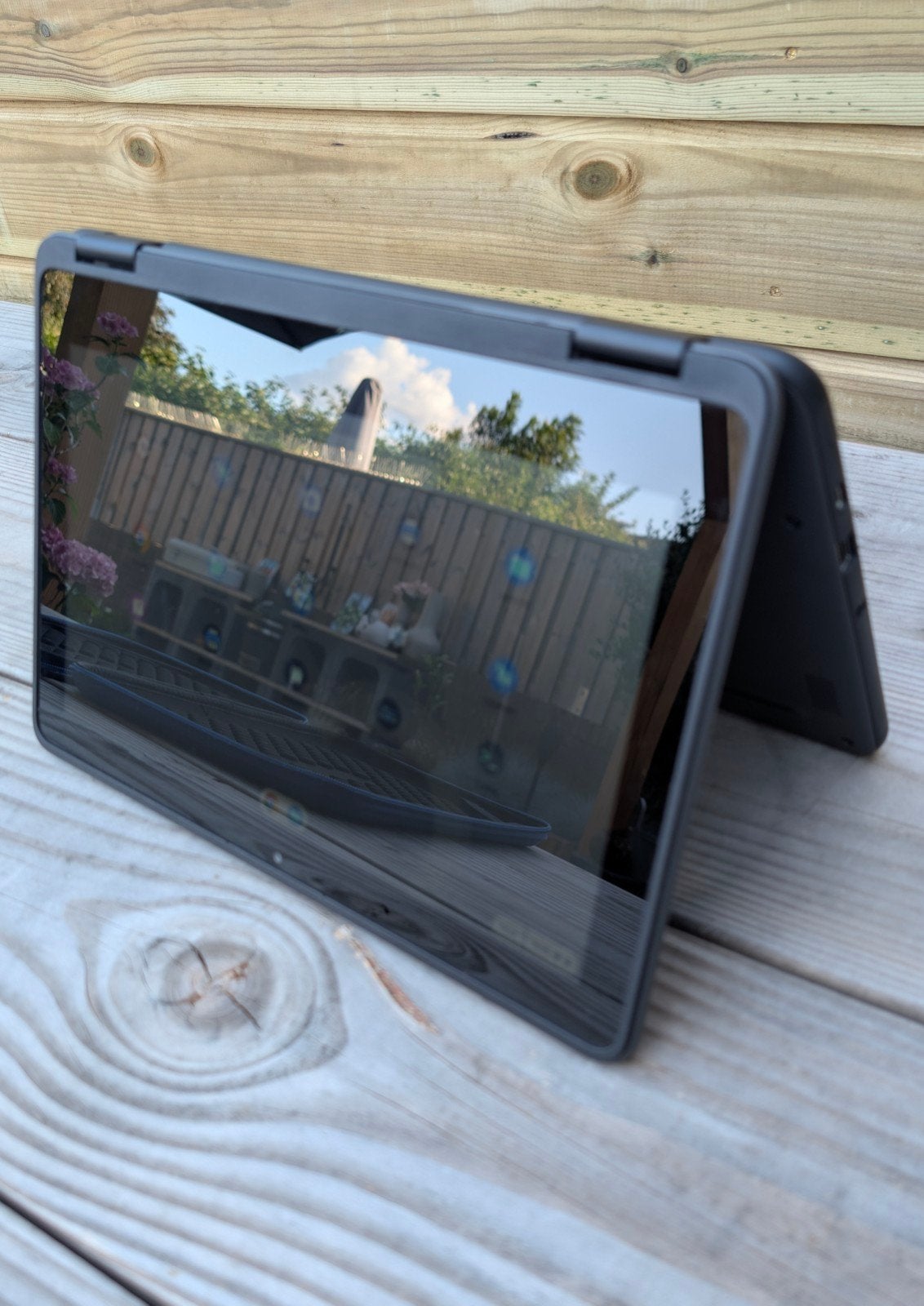Dell Chromebook 3120 2-in-1 met 8GB RAM en hoes, 8 GB, Touchscreen, Ophalen of Verzenden, Zo goed als nieuw