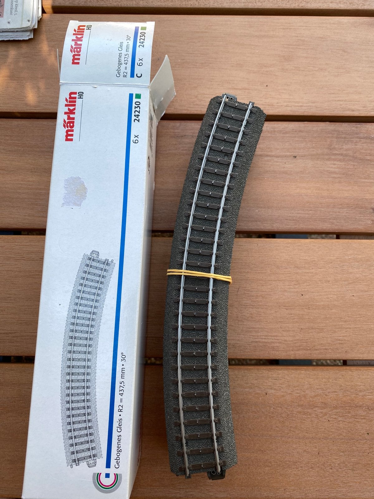 Partij Märklin c rails in nieuwstaat, Wisselstroom, Rails, Ophalen of Verzenden, Zo goed als nieuw