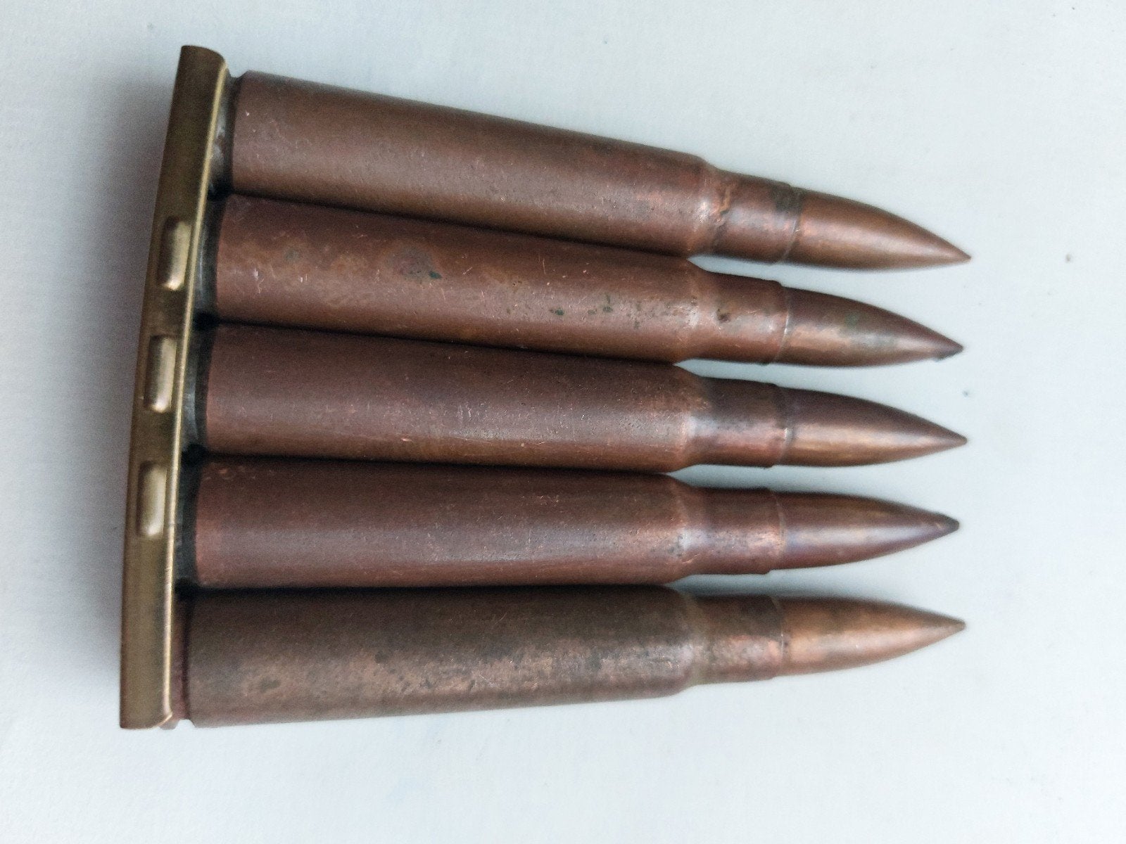 Duitse 7.92mm clip 1918, Verzamelen, Militaria | Tweede Wereldoorlog, Ophalen of Verzenden, Duitsland, Hulzen of Bodemvondsten