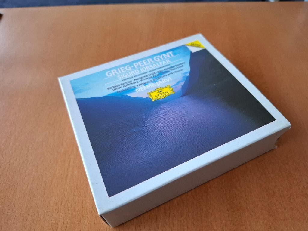 GRIEG: Peer Gynt (COMPLEET) / Sigurd Jorsalfar (2CD), Met libretto, Ophalen of Verzenden, Zo goed als nieuw, Romantiek