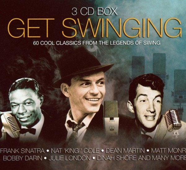 various artists - Get Swinging 3XCD in Box, Verzenden, Zo goed als nieuw, Pop, Boxset