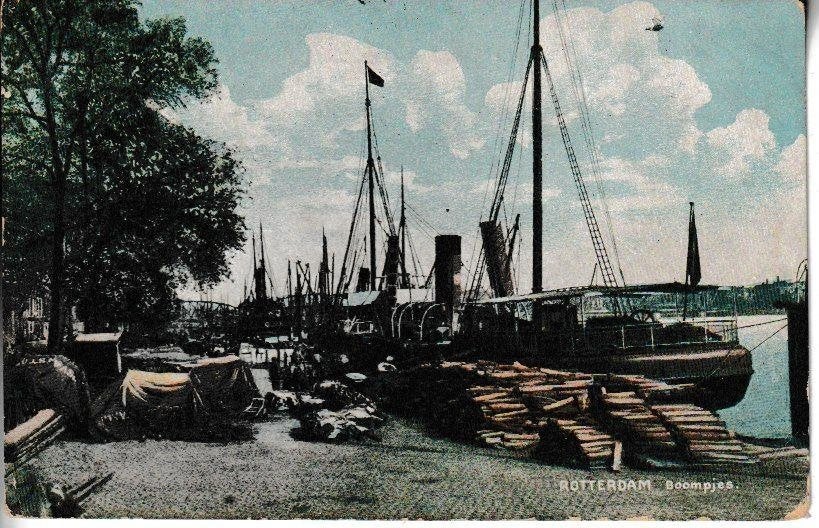 ROTTERDAM - BOOMPJES, Ophalen of Verzenden, Voor 1920, Gelopen, Zuid-Holland