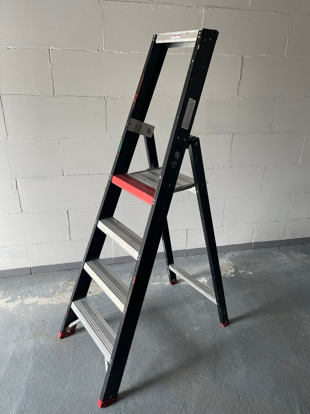 Altrex Taurus Professional TGB4 | ladder | bordestrap 1 x  4, Ophalen, Gebruikt, Trap, Opvouwbaar of Inschuifbaar