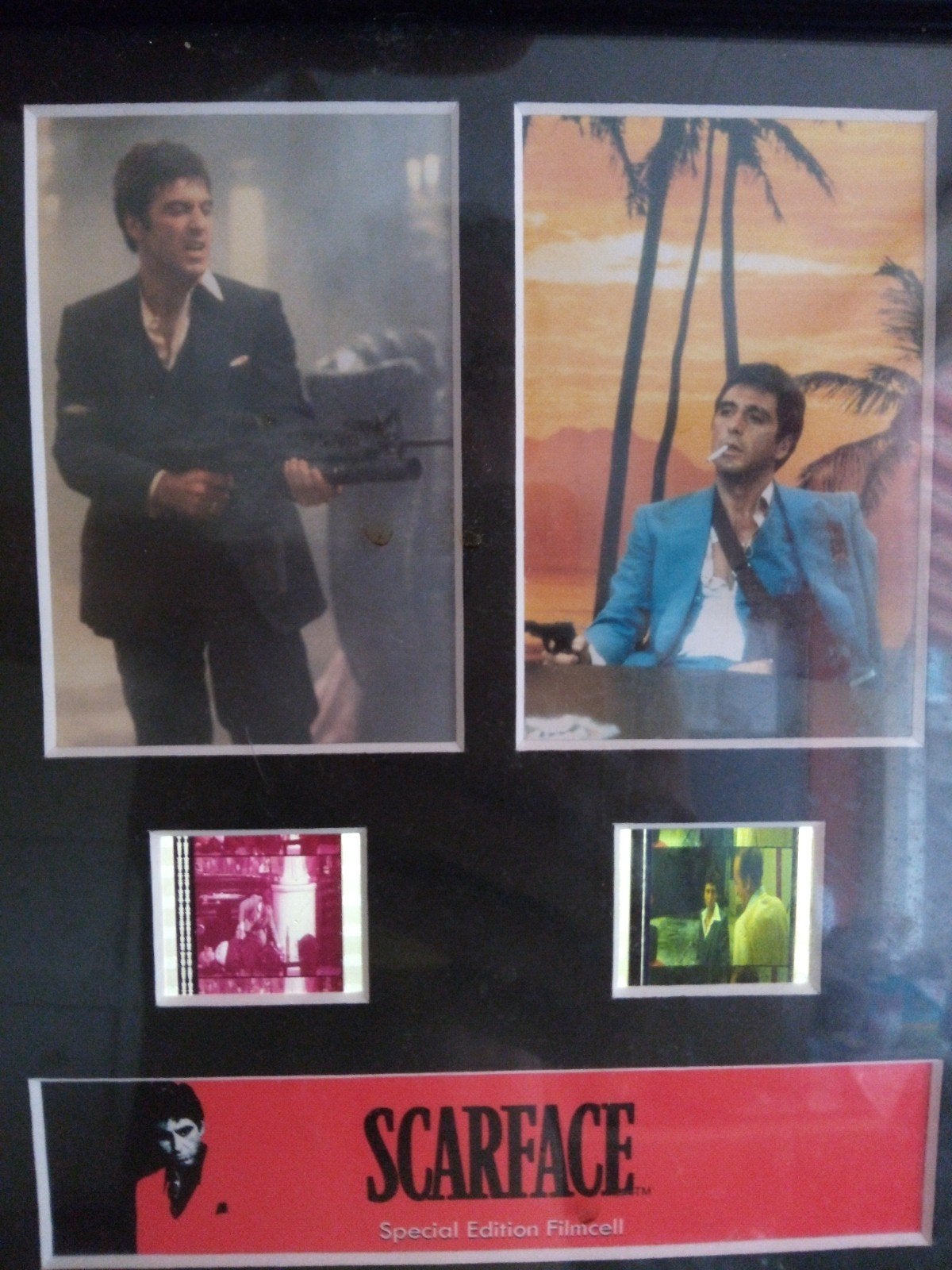 Scarface special edition filmcell universal authentiek mark, Antiek en Kunst, Verzenden