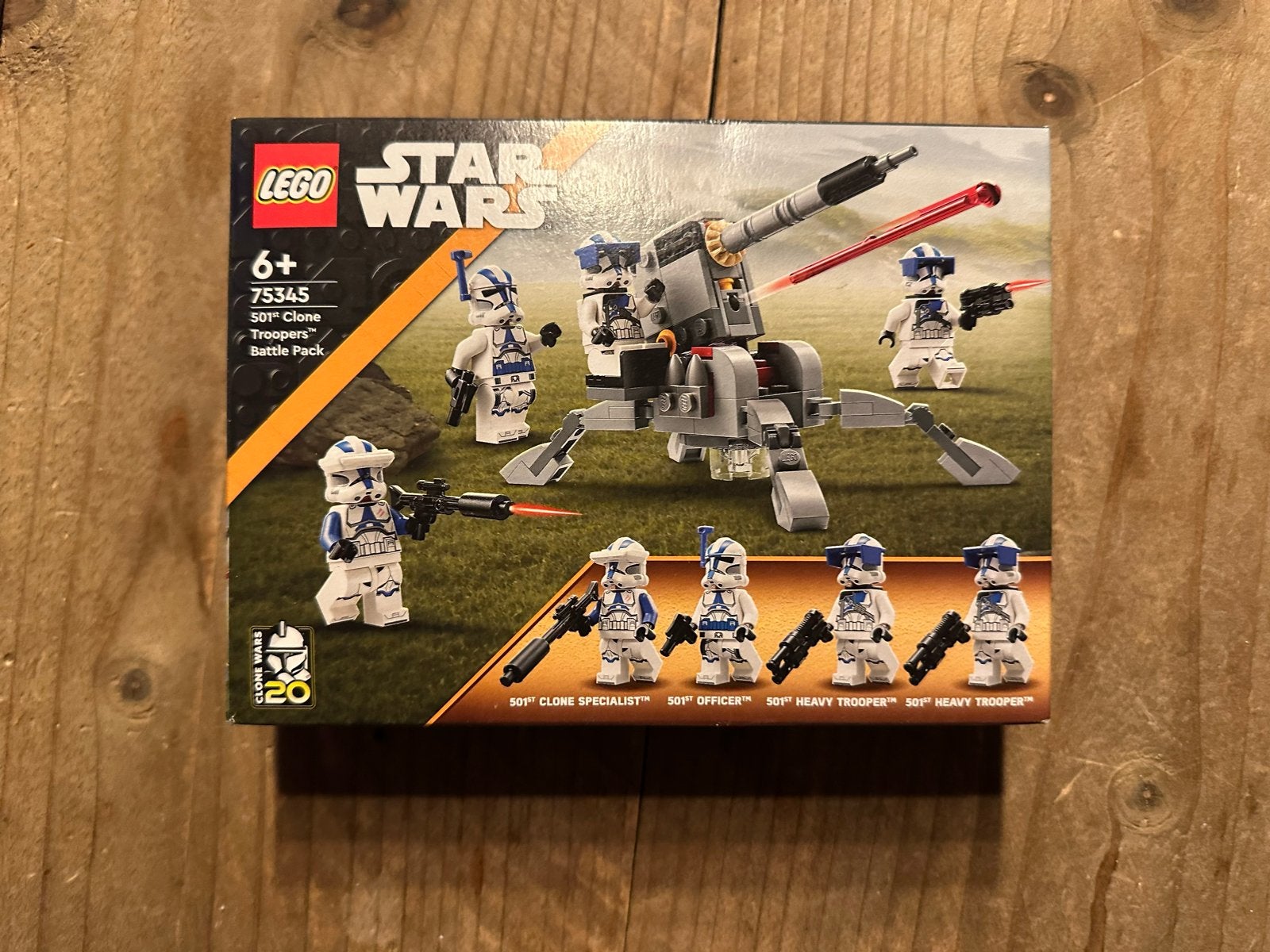 Lego Star Wars 75345 501st Clone Troopers Battle Pack, Star Wars, Lego, Nieuw, Ophalen of Verzenden