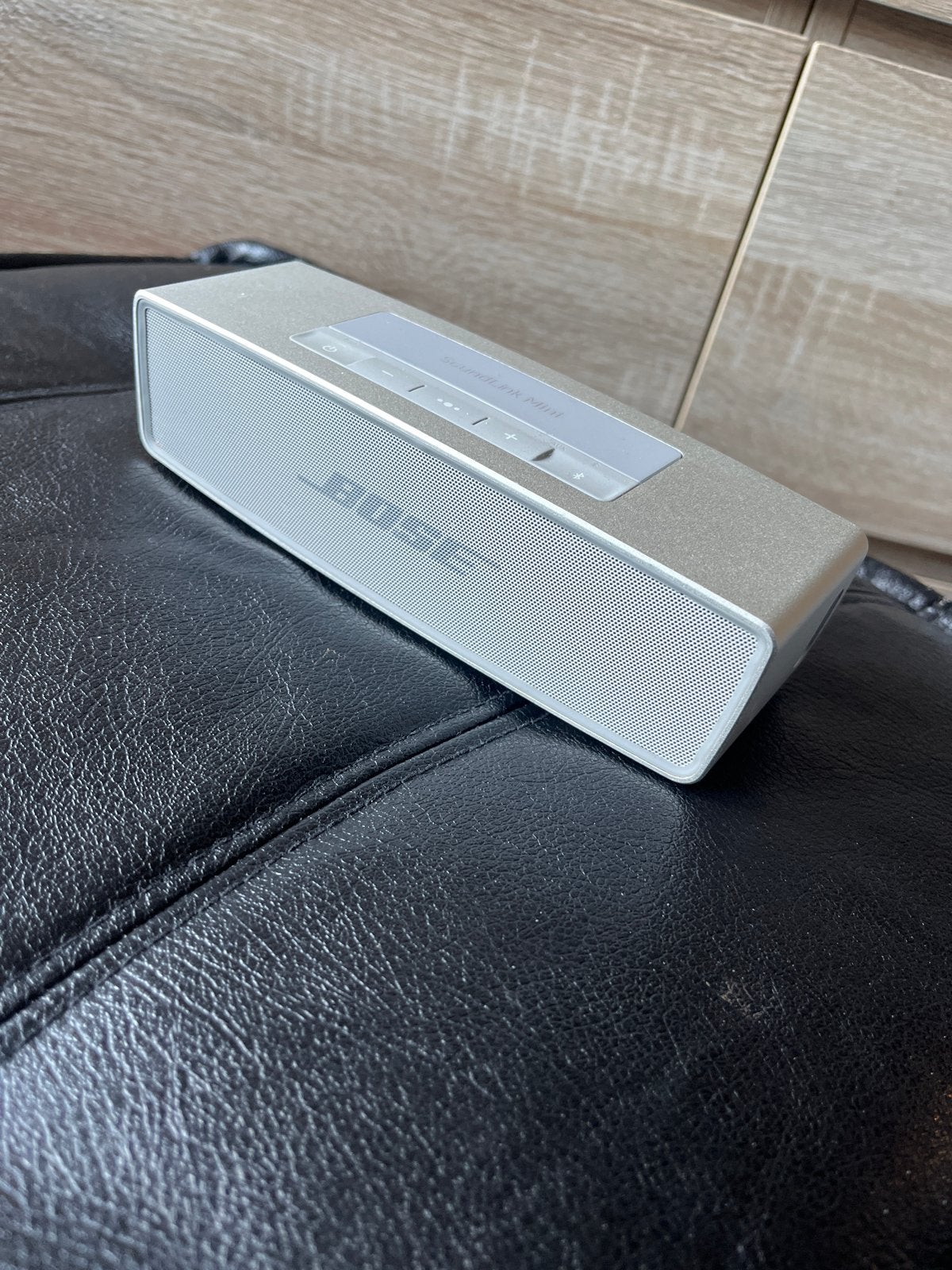 Bose SoundLink Mini Bluetooth Speaker - Zilver, Ophalen of Verzenden, Zo goed als nieuw, Draagbare speaker, Bose