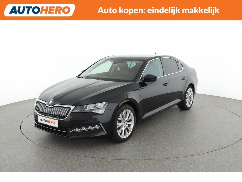 Skoda Superb 1.4 TSI iV Business Edition Plus |DD22539|, Auto's, Skoda, Gebruikt, 4 cilinders, Met garantie (alle), Alcantara