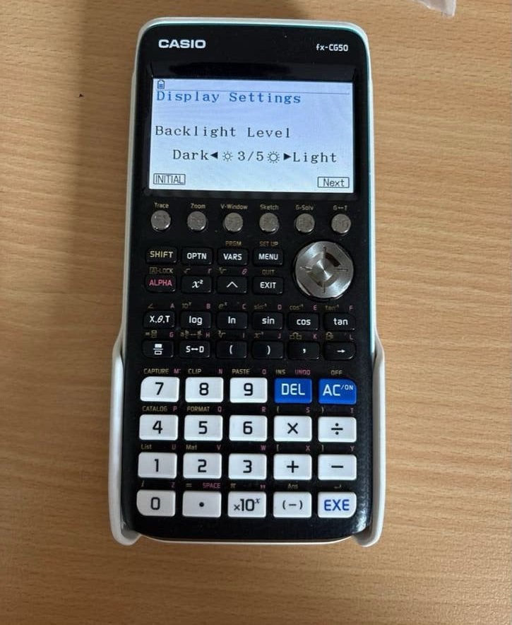 Casio fx-CG50 grafische rekenmachine., Diversen, Ophalen of Verzenden, Grafische rekenmachine, Zo goed als nieuw