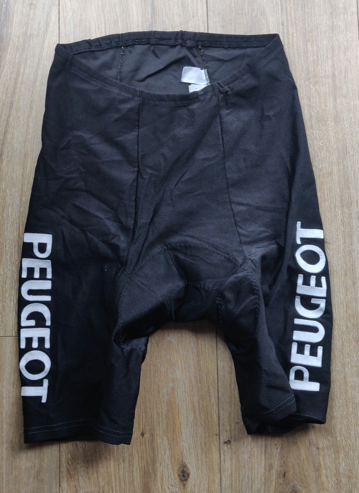 Vintage Fietsbroek bib Peugeot, Ophalen of Verzenden, Zo goed als nieuw, Kleding