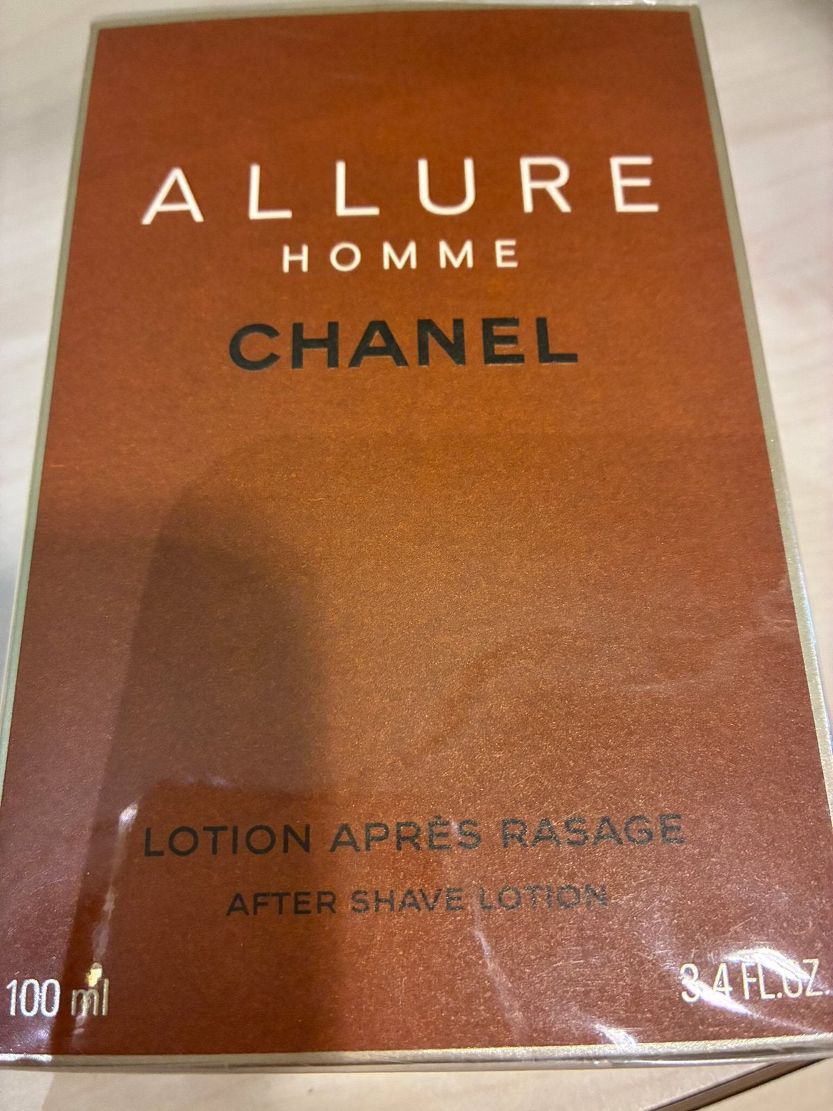 Chanel Allure pour homme aftershave lotion 100ml, Verzenden, Nieuw