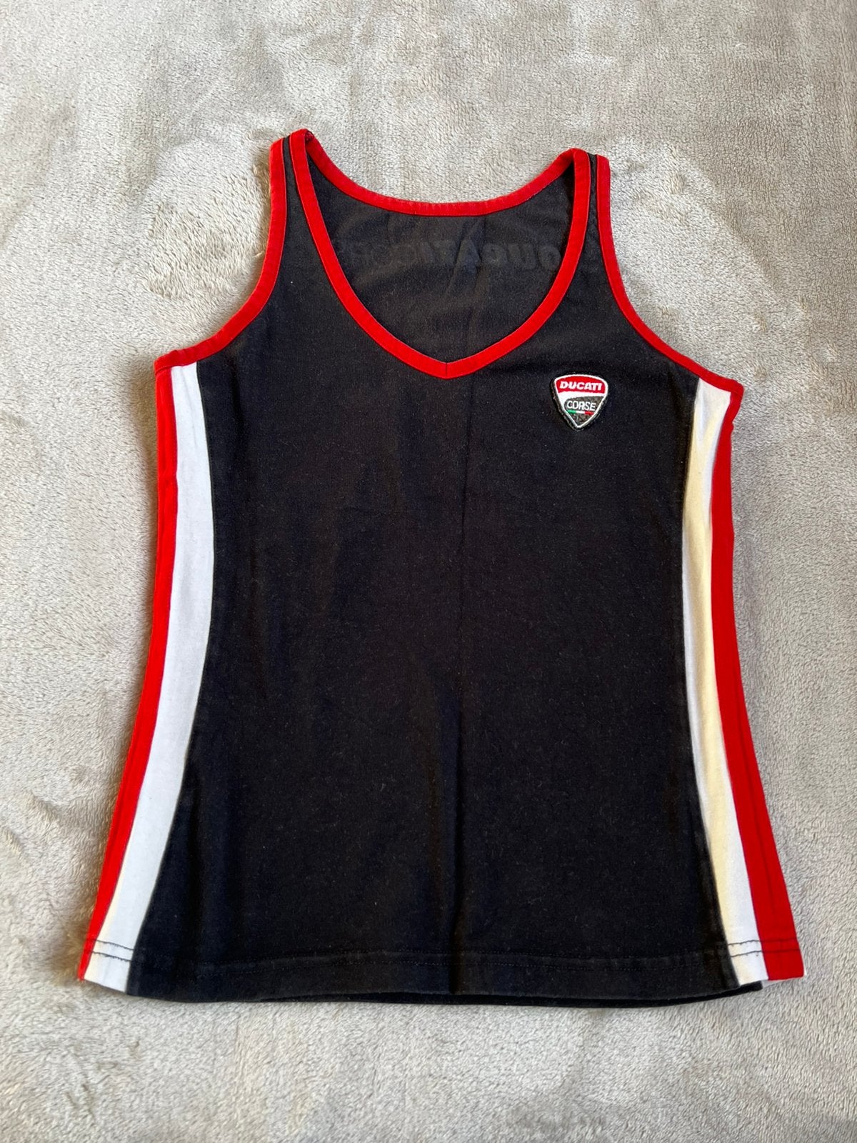 Ducati dames hemd zwart rood wit maat S, Ophalen of Verzenden, Tweedehands, Dames, Overige typen