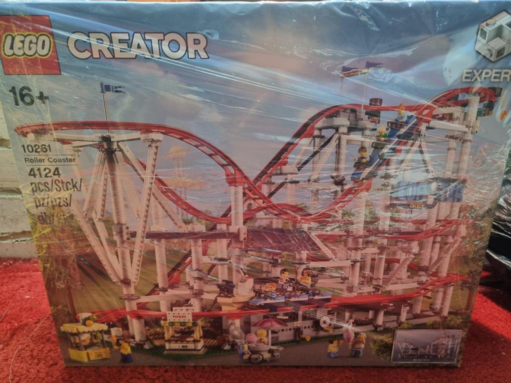 Lego 10261 Roller Coaster, Kinderen en Baby's, Speelgoed | Duplo en Lego, Lego, Nieuw, Ophalen of Verzenden, Compleet