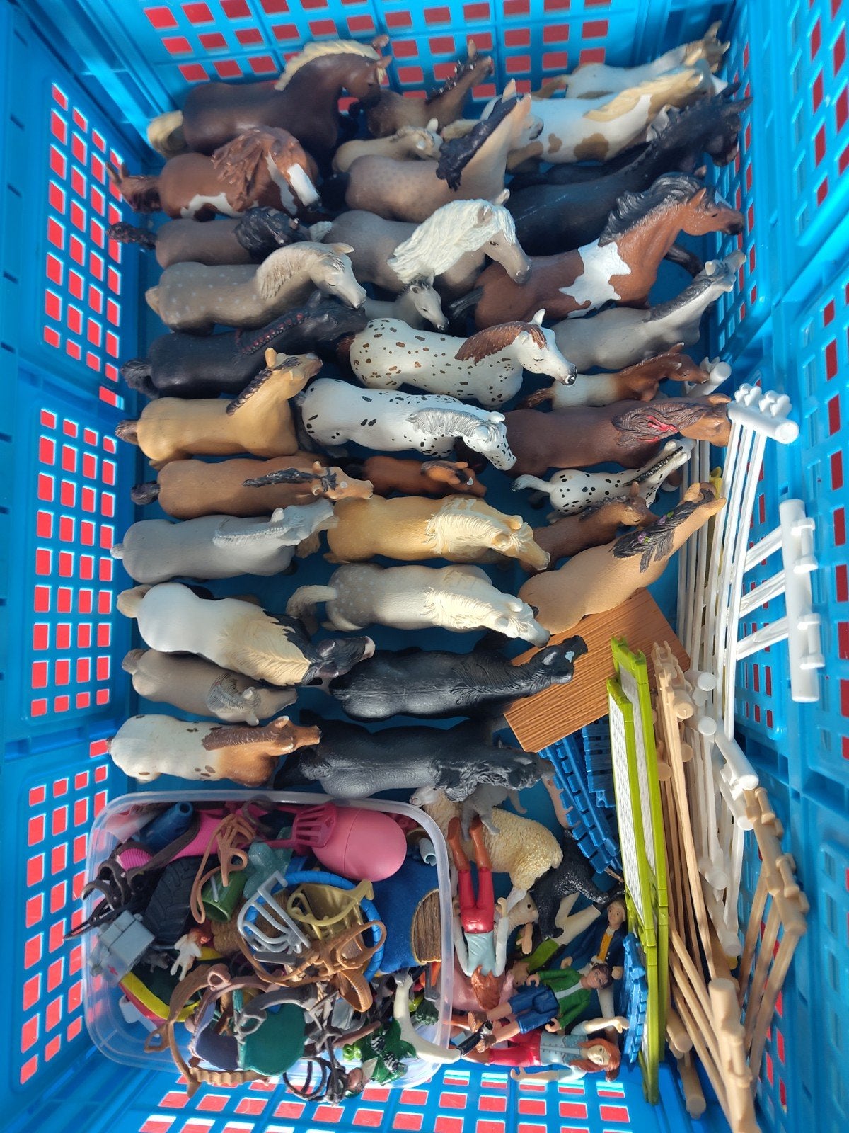 Schleich paarden en toebehoren, Ophalen, Zo goed als nieuw