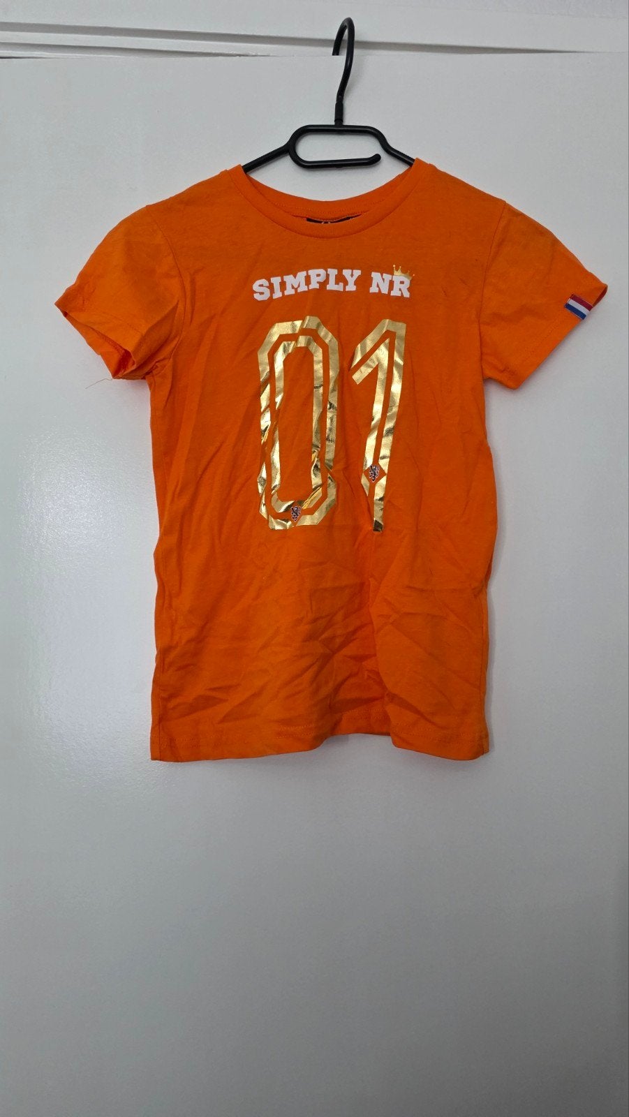 t-shirt, Ophalen