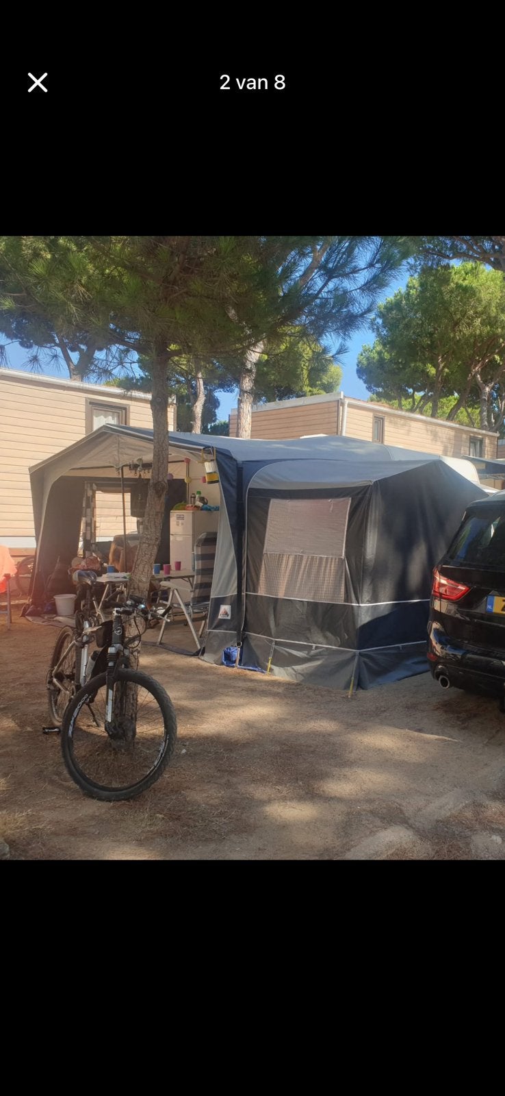 Knaus sudwind met complete inboedel en split airco, Caravans en Kamperen, Caravans, Rondzit, Koelkast, Particulier, 4 tot 5 meter
