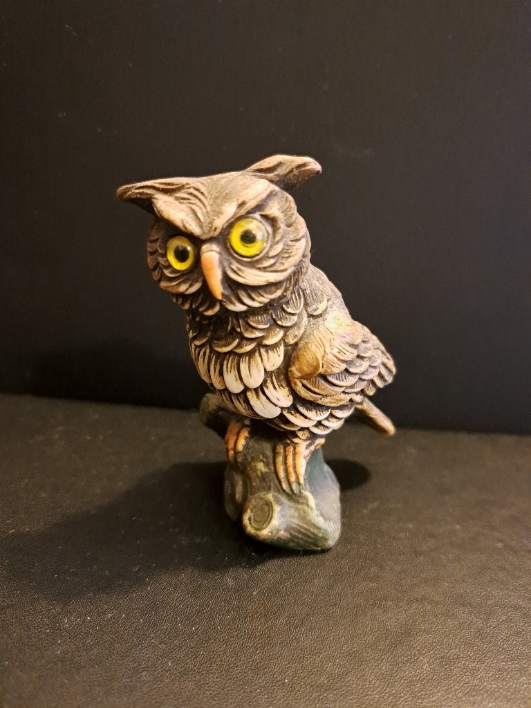 Uil beeldje - Decoratieve uil figuur, Ophalen of Verzenden, Zo goed als nieuw, Dier