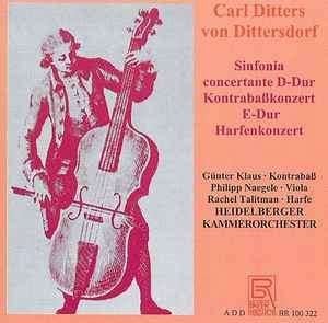 Carl Ditters von Dittersdorf Sinfonia Kontrabaßkonzert, Gebruikt, Ophalen of Verzenden, Classicisme, Orkest of Ballet