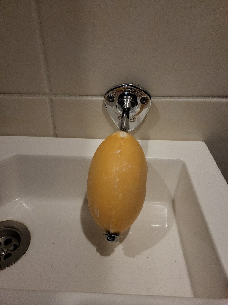 Zeephouder, dille en kamille, superleuk model, Ophalen of Verzenden, Zo goed als nieuw, Zilver, Toilet-accessoire