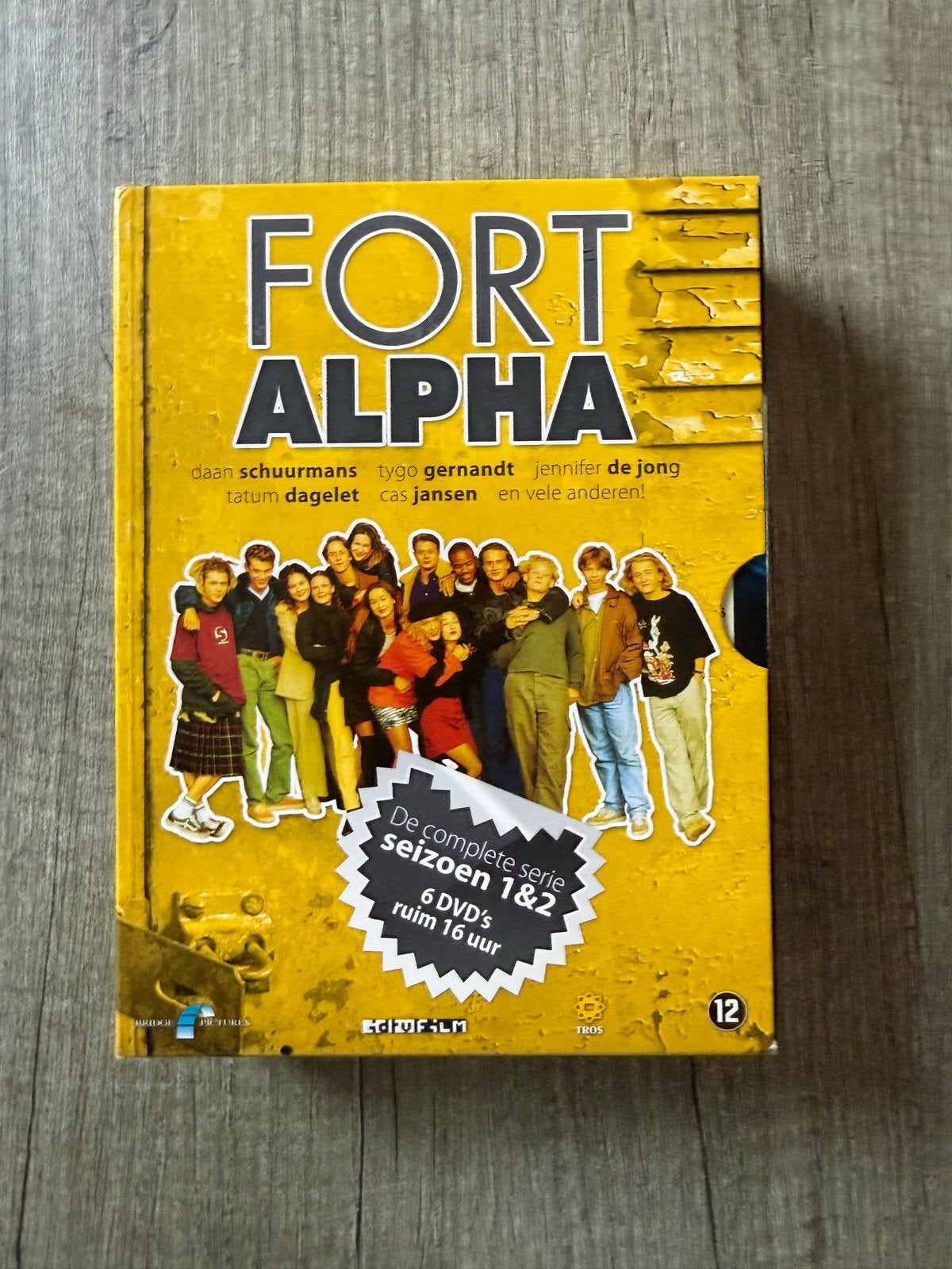 Fort Alpha - Complete serie Seizoen 1 & 2 (6 DVD's), Seizoen 1, Drama, Vanaf 12 jaar, Gebruikt