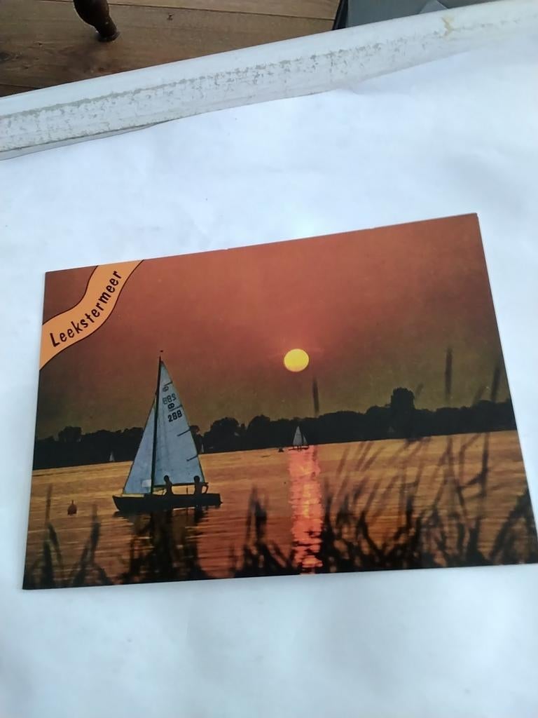 LEEKSTERMEER.  Zeilboot, Ophalen of Verzenden