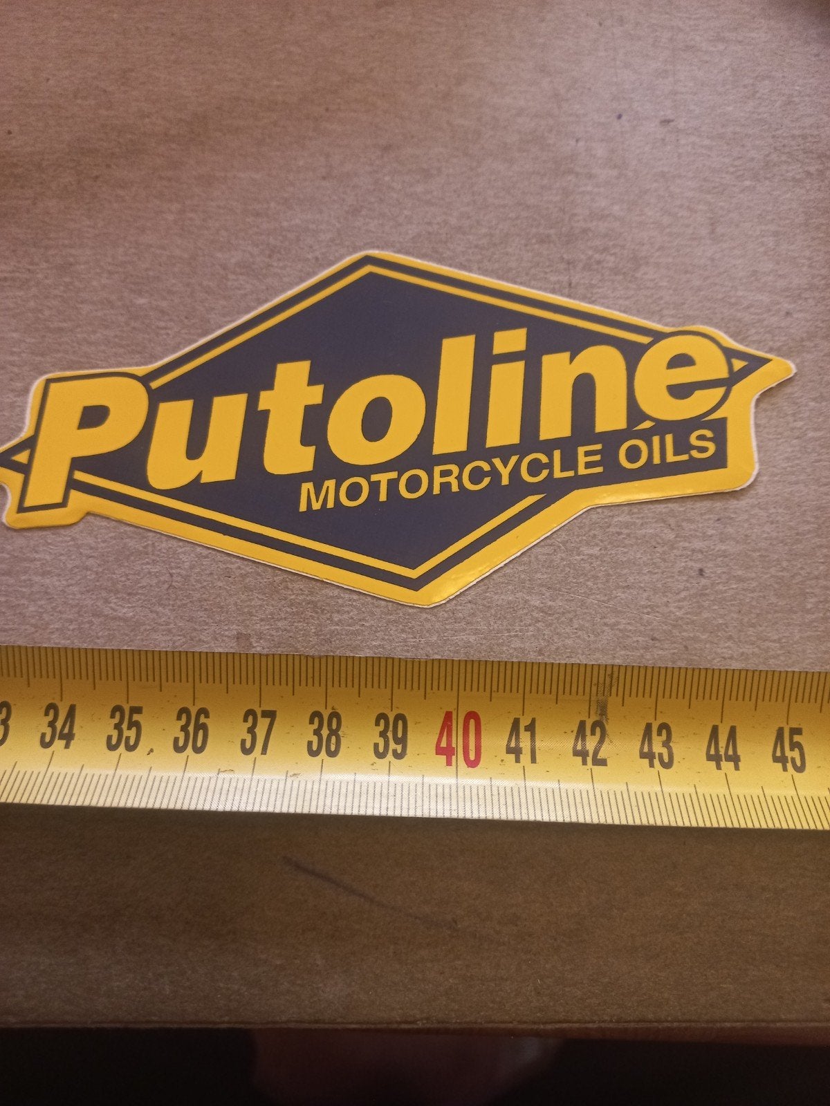 Putoline Motorcycle Oils sticker - Vintage look, Ophalen of Verzenden