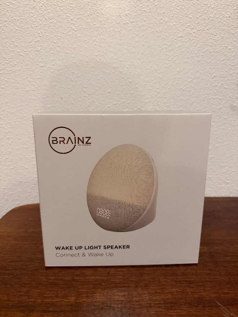 BRAINZ Wake Up Light Speaker, Ophalen, Nieuw