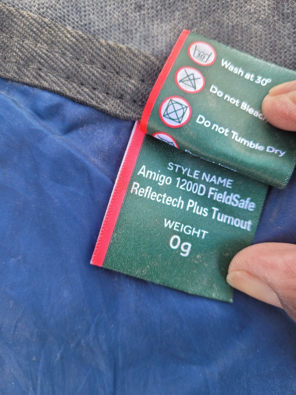 paardendeken, Full (L), Gebruikt, 0 g, Halsdeken