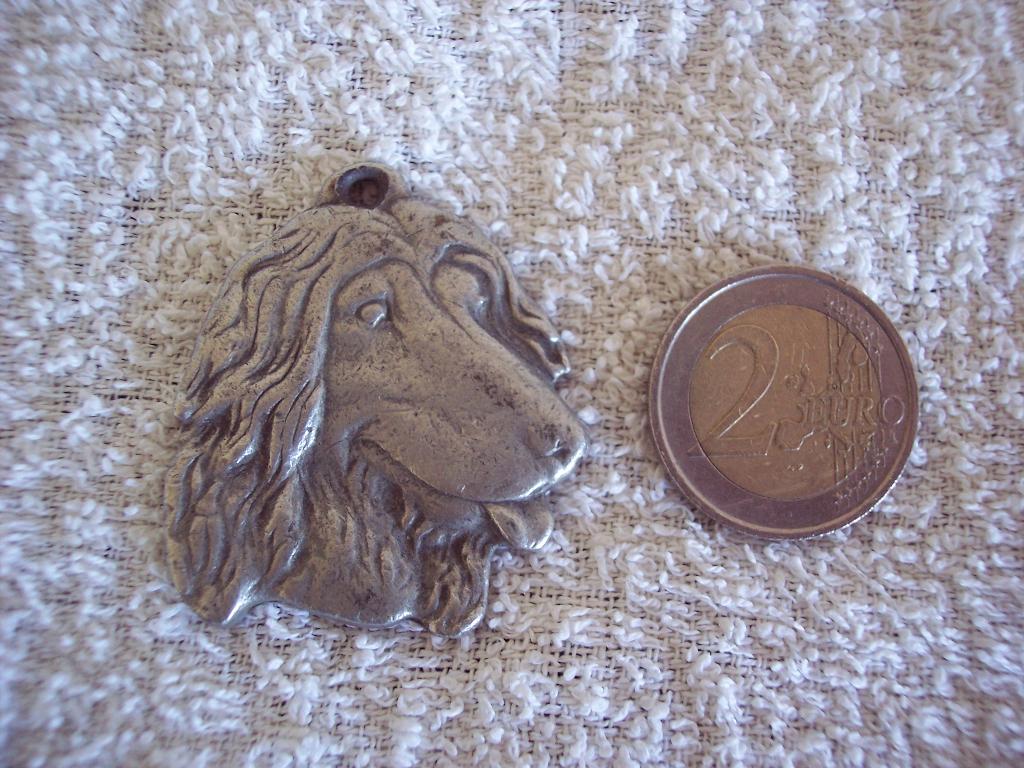 AFGHAAN - Unieke Sleutelhanger - Raw Cliffe Pewter 1982 USA, Verzamelen, Beelden en Beeldjes, Ophalen of Verzenden, Zo goed als nieuw