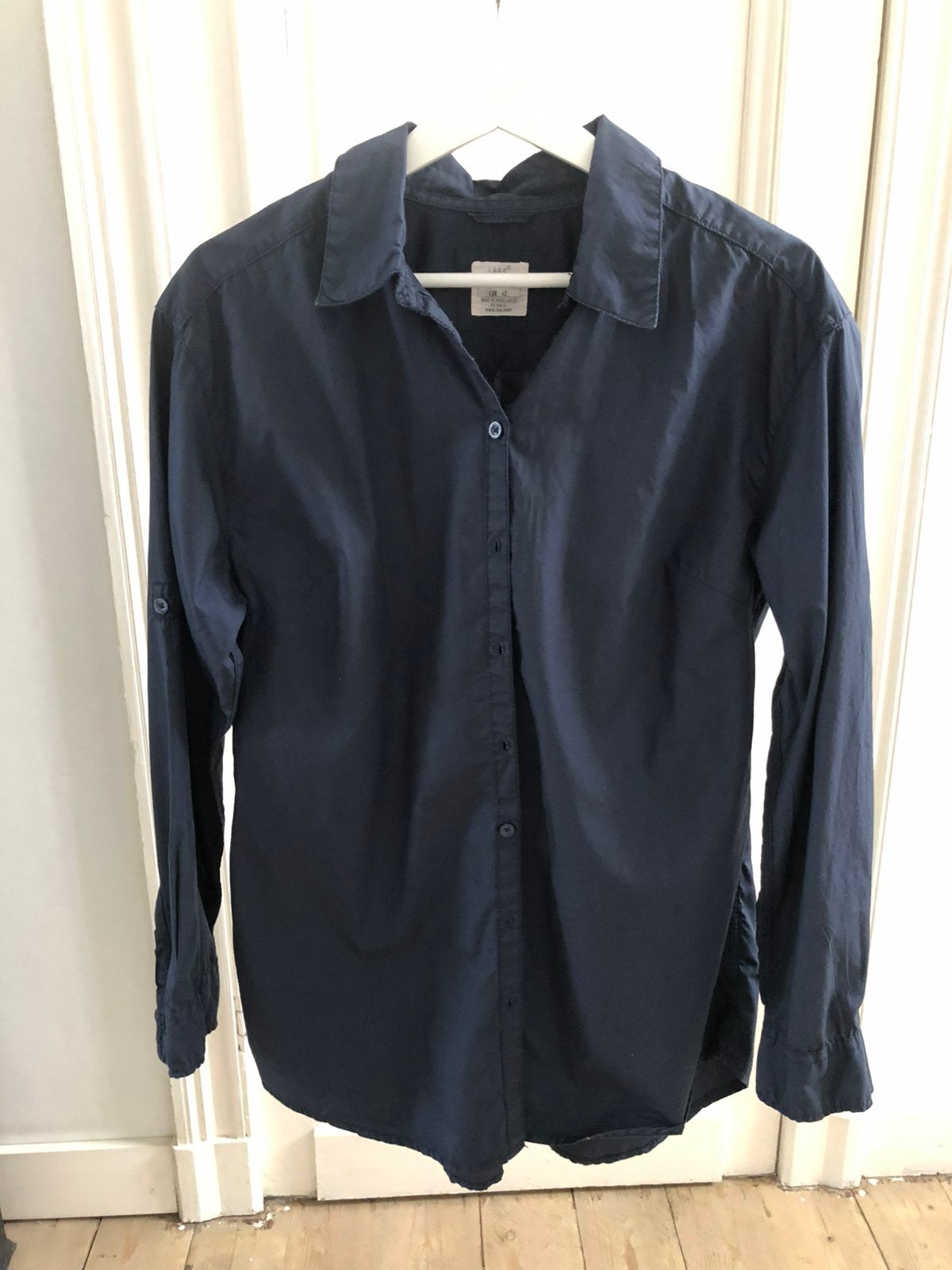 HEMD OVERHEMD 3 STUKS BLAUW H&M BELLEROSE, Kleding | Heren, Overhemden, Ophalen of Verzenden, Zo goed als nieuw, Blauw