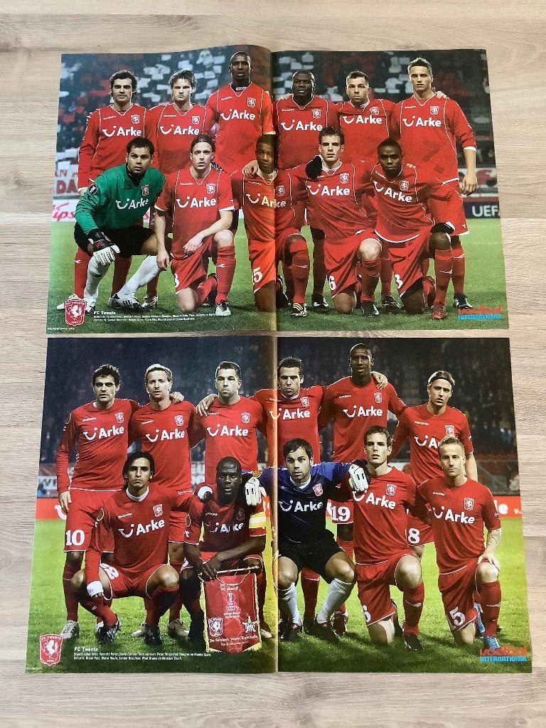 Posters FC Twente Jaren 2000, Ophalen of Verzenden, Zo goed als nieuw, F.C. Twente, Poster, Plaatje of Sticker