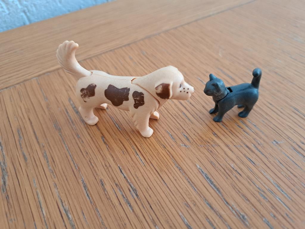 playmobil hond kat 4563 mist etensbak en muis voor de rest c, Kinderen en Baby's, Speelgoed | Playmobil, Ophalen of Verzenden