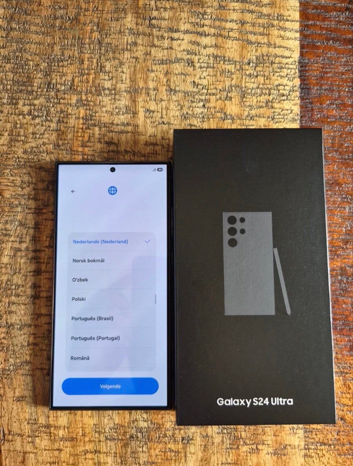 Samsung S24 Ultra 512GB Titanium 5G 12GB Ram Als Nieuw