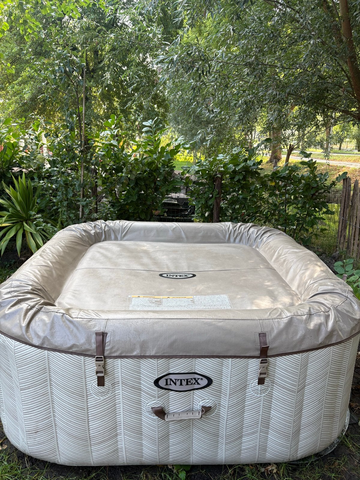 Intex Pure Spa Bubble Therapy opblaasbare jacuzzi, Ophalen, Gebruikt, 200 tot 300 cm, Opblaaszwembad