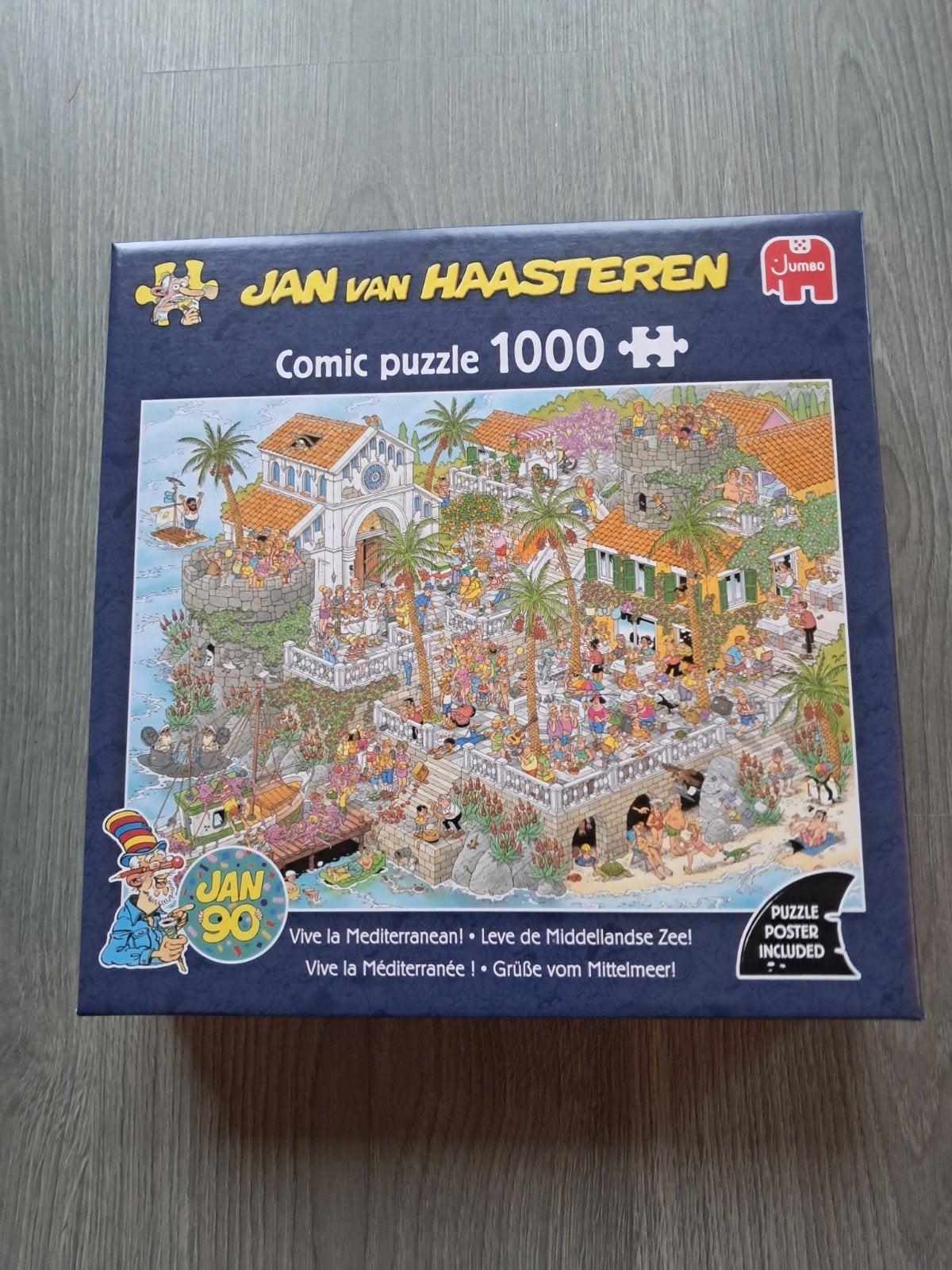 Jan van Haasteren puzzel Leve de Middellandse Zee 1000 st, Ophalen, Gebruikt, Jumbo