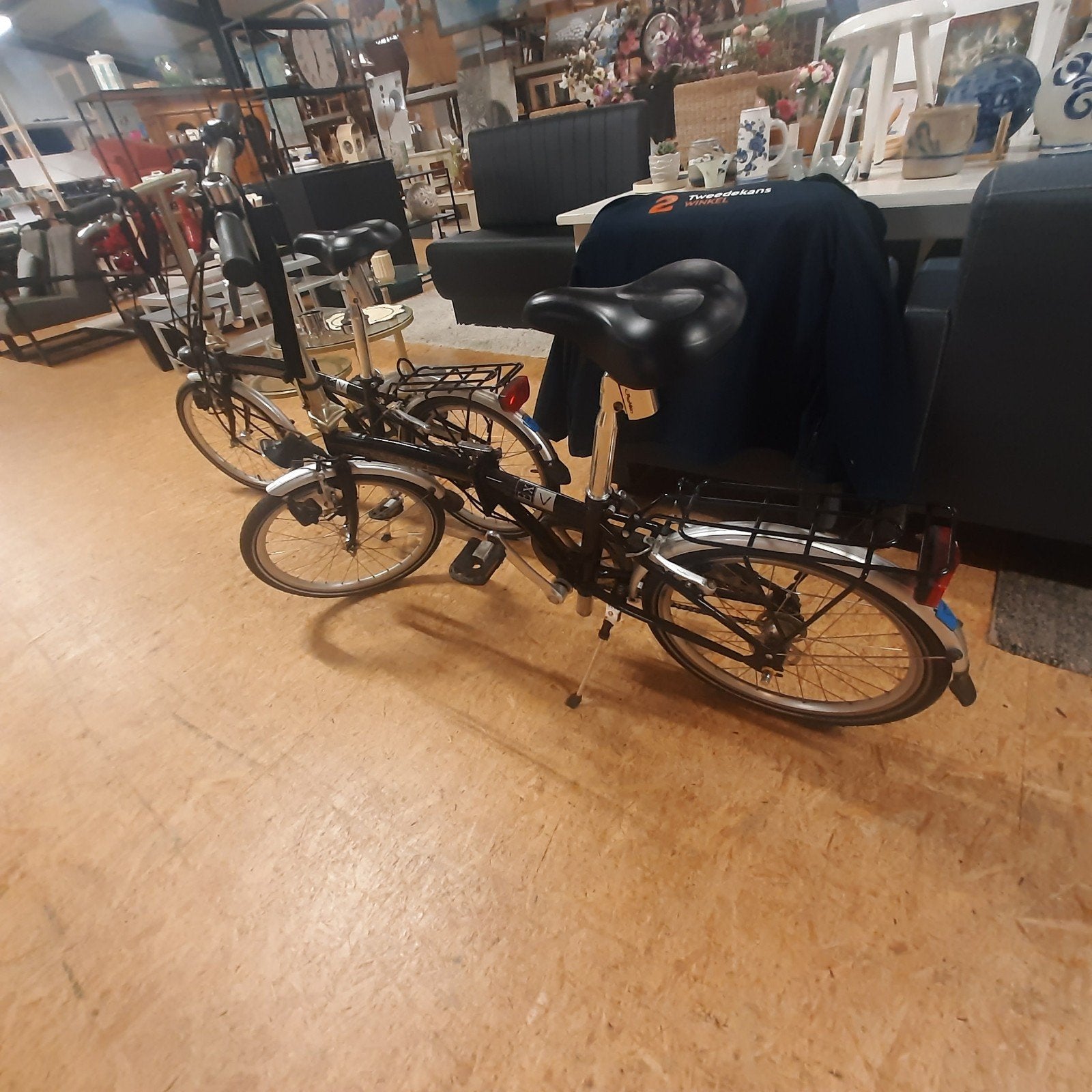 2 Batavus extra versa opvouwbare fiets - Ideaal voor woon-we, Ophalen, 20 inch of meer, Gebruikt, Velgrem