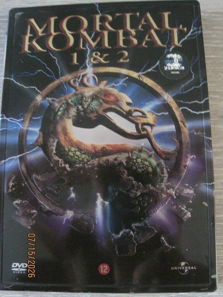 Mortal Kombat 1&2, Cd's en Dvd's, Fantasy, Ophalen of Verzenden, Zo goed als nieuw, Vanaf 12 jaar