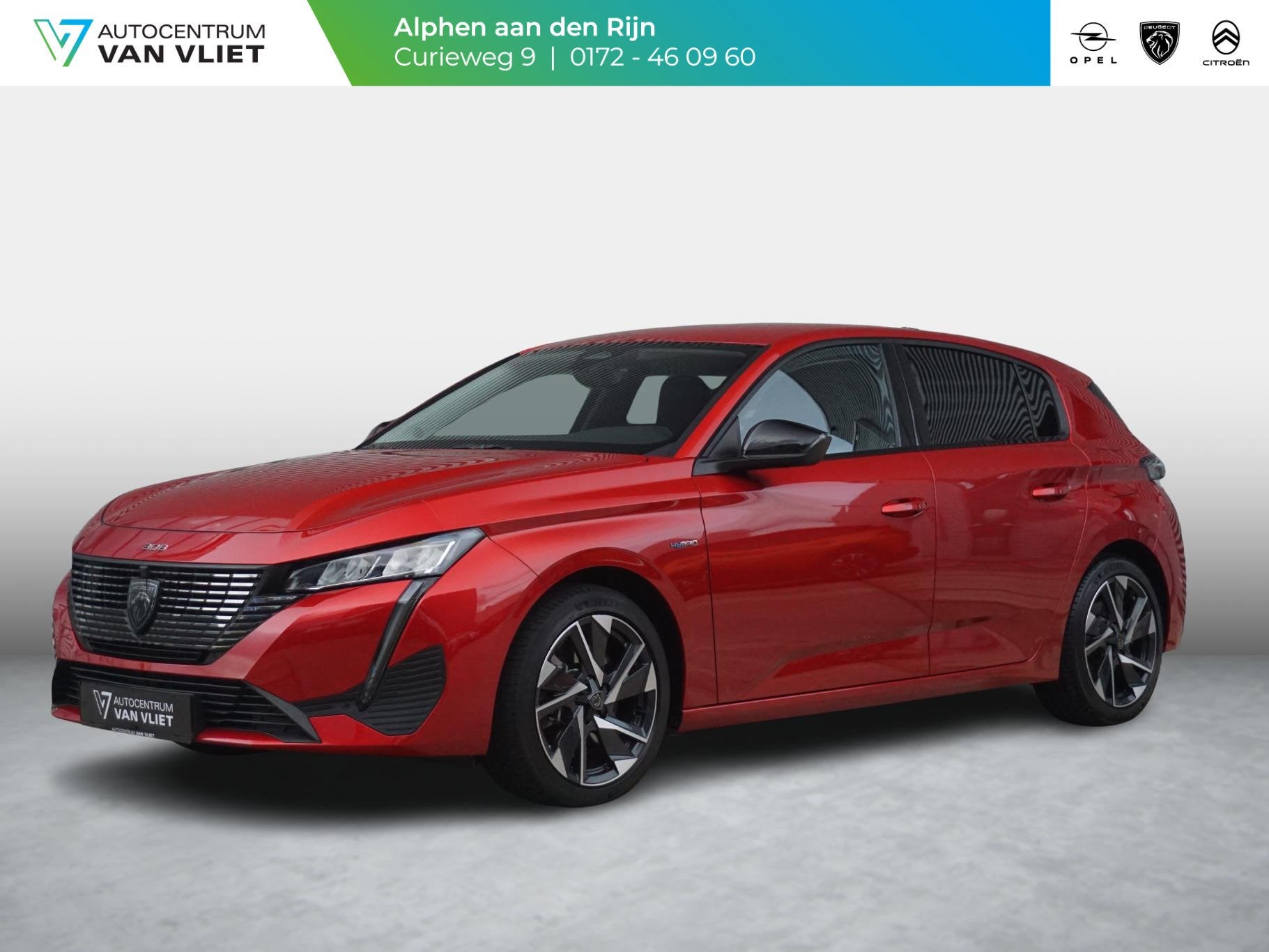 Peugeot 308 1.6 HYbrid 180 Allure Pack Business | TREKHAAK |, 12 maanden, Automatische klimaatregeling, Gebruikt, 4 cilinders
